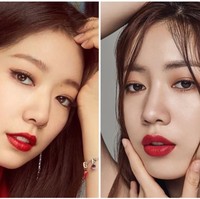 Bak adik kakak, Park Shin Hye dan Ryu Hwa Young semakin terlihat mirip karena gaya makeup yang serupa. Namun Park Shin Hye lebih dulu menikah dengan kekasihnya, Choi Tae Joon. Foto: dok. Instagram