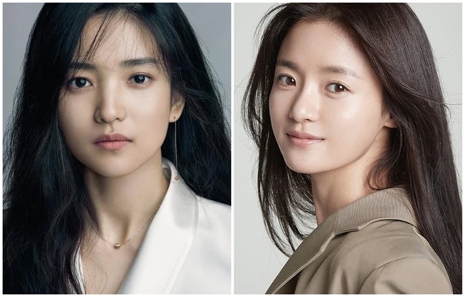 Kim Tae Ri dan Go Bo Gyeol terlihat mirip bila dilihat secara sekilas. Terlebih keduanya sama-sama memiliki wajah baby face. Foto: dok. Instagram