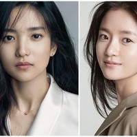 Kim Tae Ri dan Go Bo Gyeol terlihat mirip bila dilihat secara sekilas. Terlebih keduanya sama-sama memiliki wajah baby face. Foto: dok. Instagram