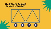 Kira-kira ada berapa bentuk segitiga? (Foto: Tasya Kania Azzahra/detikHealth)