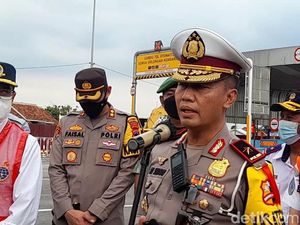 Tol Trans Jawa Terpantau Padat, Korlantas: Kendaraan Menumpuk di Rest Area