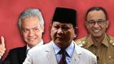 Prabowo Unggul Jika Head to Head dengan Ganjar-Anies versi Poltracking