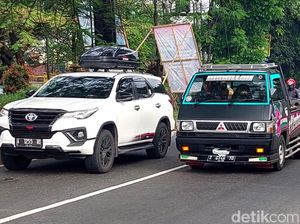 H-4 Lebaran, Arus Mudik di Jalur Nagreg Terpantau Padat Pagi Ini