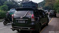 Kabid Lalu Lintas Dishub Kabupaten Bandung Isnuri menyebut peningkatan arus lalu lintas terjadi sejak H-5 lebaran.