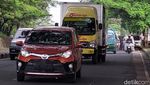 H-4 Lebaran, Arus Mudik di Jalur Nagreg Terpantau Padat Pagi Ini