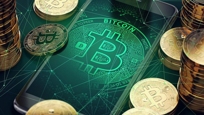 Ilustrasi Bitcoin atau Investasi Kripto