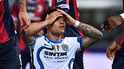 Inter Gagal Kudeta Milan Usai Keok dari Bologna