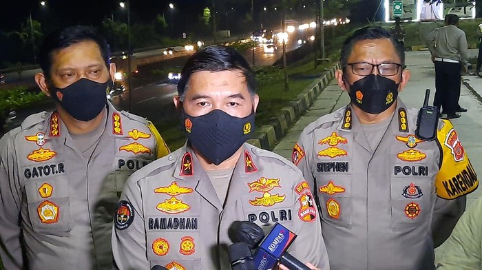 Karopenmas Divisi Humas Polri, Brigjen Ahmad Ramadhan di Km 48