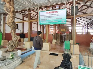 Puluhan Ribu Peziarah Sambang Makam Mbah Wasil Kediri Saat Ramadhan