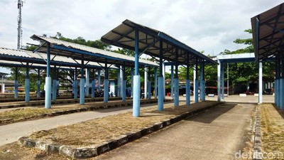 Masuk Puncak Arus Mudik, Terminal Kadu Banen Pandeglang Sepi