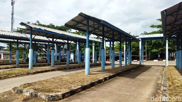 Masuk Puncak Arus Mudik, Terminal Kadu Banen Pandeglang Sepi