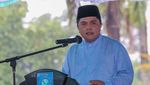 Momen Erick Thohir Hadiri Tabligh Akbar di Pangkal Pinang
