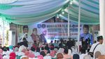 Momen Erick Thohir Hadiri Tabligh Akbar di Pangkal Pinang
