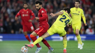 Momen Liverpool Bungkam Villarreal di Leg Pertama Liga Champions