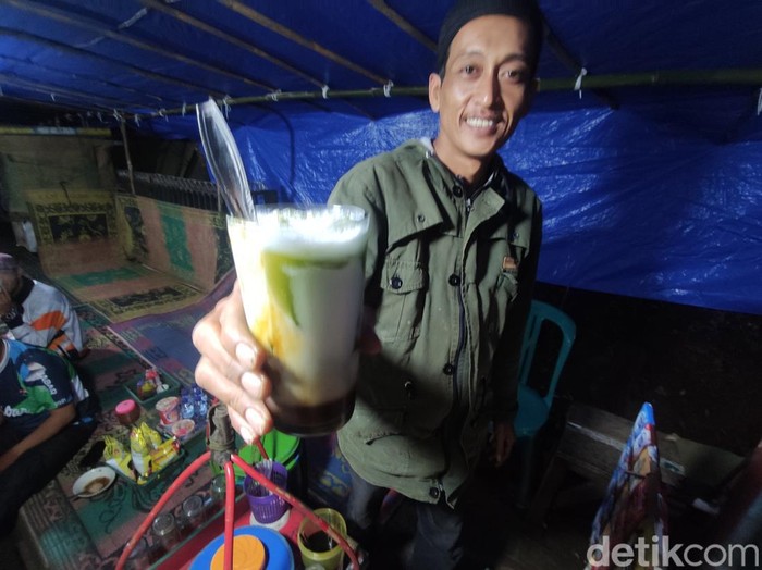 Pedagang cincau di Cianjur