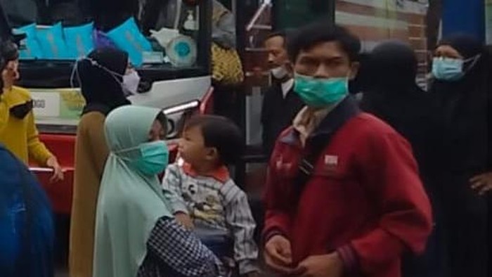 pemudik gratis yang pulang kampung ke jatim