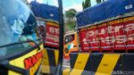 Penampakan Macet Mobil Pemudik di Gerbang Tol Merak