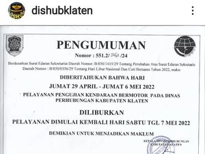 Berencana Uji Kendaraan di Dishub Klaten Awal Mei Ini? Berikut Jadwalnya