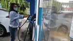 9 SPKLU di Tol Trans Jawa Disiapkan untuk Mobil Listrik Pemudik
