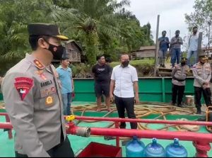Polda Kaltara Ungkap Penjualan Ilegal 156 Ton BBM Bersubsidi di Nunukan