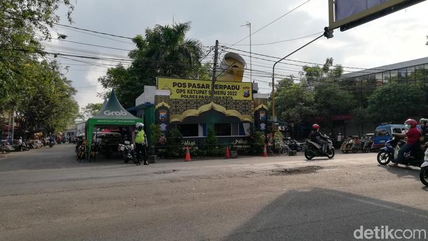 Posko mudik Jalan Soekarno-Hatta, Pasuruan