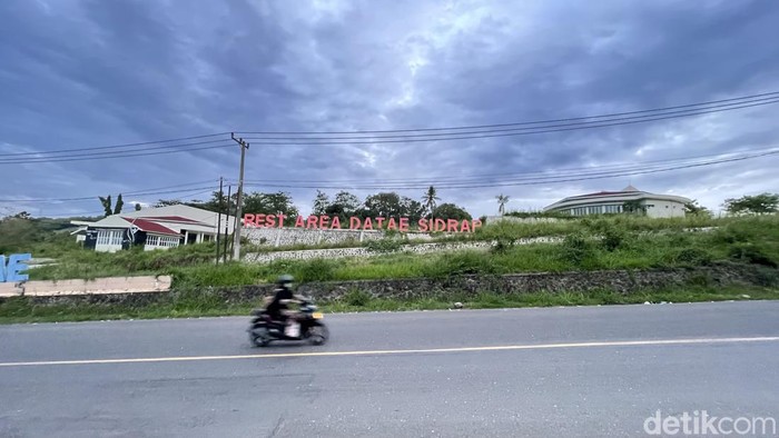 Proyek rest area Datae di Sidrap