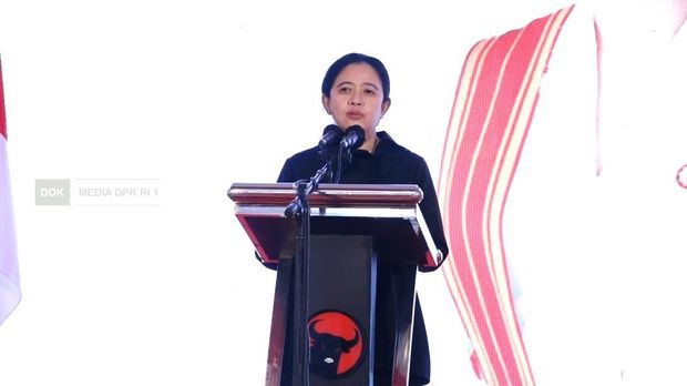 Puan Maharani saat di Wonogiri Jateng