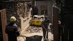 Roket Rusia Hantam Rumah di Zaporizhzhia, Lukisan Ini Buktinya