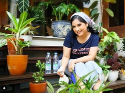 Intip Rumah Artis Istri Anggota TNI, Punya Annisa Pohan Banyak Tanaman Hias