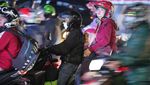 Ekspresi Pemudik Motor Saat Pulang Kampung Idul Fitri 1443 H