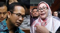 Ratu Atut Chosiyah dijerat KPK saat menjabat sebagai Gubernur Banten. Atut pun telah dihukum untuk 2 perkara yaitu kasus suap pada mantan Ketua Mahkamah Konstitusi (MK) Akil Mochtar dan perkara korupsi pengadaan alat kesehatan di Banten. Adik Atut, Tubagus Chaeri Wardana alias Wawan juga dijerat memberikan suap ke Akil.