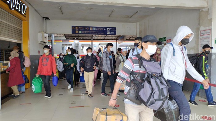 Stasiun Rangkasbitung di Kabupaten Lebak, Banten