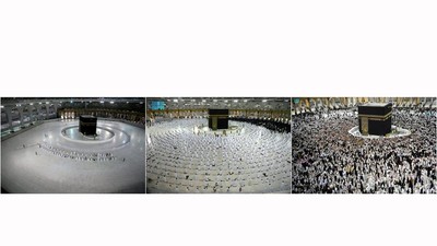 Lihat Perbedaan Masjidil Haram Saat Pandemi dan Ramadan Kali Ini