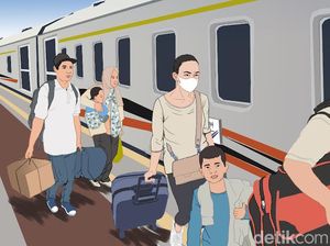 Dear Pemudik, Tiket Kereta Api Lebaran di Sumut Masih Tersedia