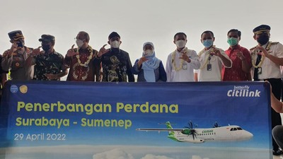 Foto Citilink Buka 2 Rute Mudik Baru, Surabaya-Sumenep & Balikpapan-Tarakan