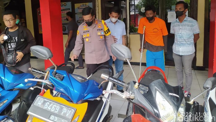 DPO curanmor yang dilumpuhkan saat sahur di Kamal, Bangkalan.