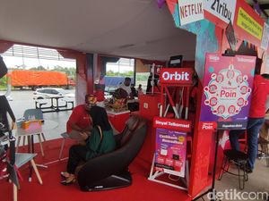 Rehat di Rest Area Jateng? Coba Kursi Pijat di Posko Mudik Ini Lur