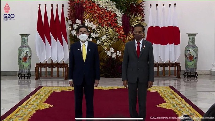 Jokowi terima PM Jepang