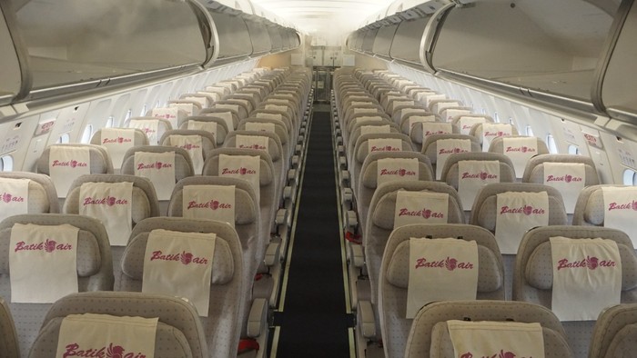 Kabin Pesawat Batik Air