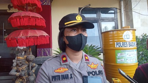 Kapolsek Kuta Utara Kompol Putu Diah Kurniawandari.