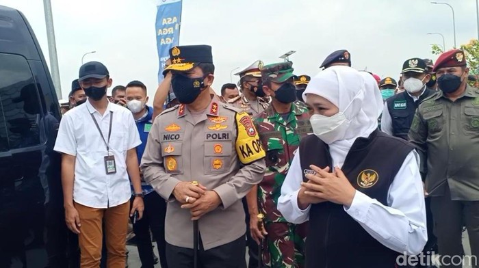 Khofifah saat di Ngawi