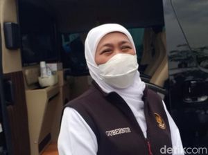 Tak Mudik, Gubernur Khofifah Habiskan Lebaran Kumpul Bersama Cucu