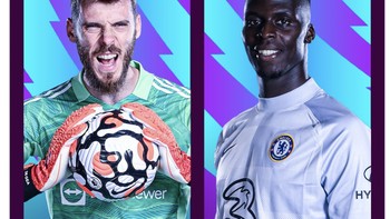 David de Gea juga harus tampil fokus menyelematkan gawangnya dari kebobolan. Meski belakangan ia sering kebobolan. Foto: Twitter