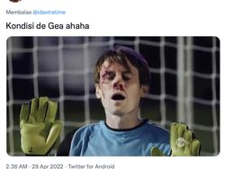 Sungguh Terlalu, Meme Ronaldo-De Gea Gendong Beban MU