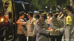 Momen Kapolri Tinjau Penerapan One Way Tol Japek