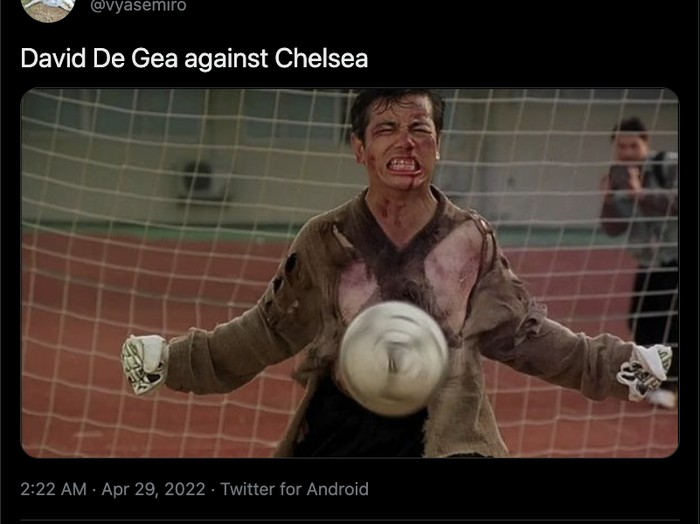 MU vs Chelsea Meme