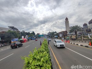 Pagi Ini, Jalur Puncak Bogor Masih Sepi Pemudik Jelang Lebaran