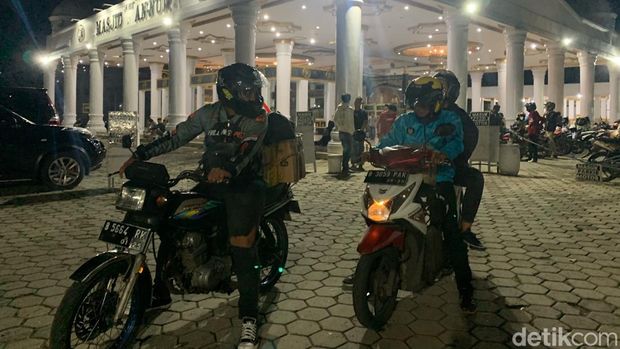 Pemudik asal Pekalongan.