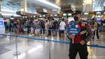 Pemudik Padati Terminal 3 Bandara Soekarno-Hatta, Begini Suasananya