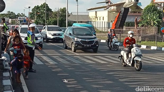Polisi menyebut 2 juta pemudik diperkirakan tiba di Sulsel (detikSulsel/Muh Ishak Agus)